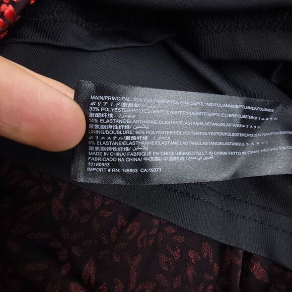 NEW C/Meo Breakthrough Red Velvet Whimsigoth Bell Sleeve Faux Wrap Mini Dress XS - Picture 8 of 8